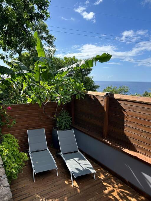 Bungalow, Gite Les Fleurs Du Colibri Bouillante Exterior foto